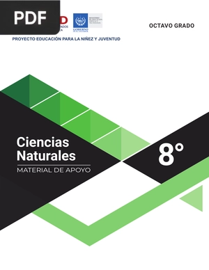 #4 Ciencias Naturales. Material de Apoyo, Octavo Grado