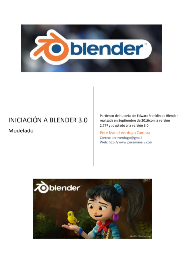 INICIACION A BLENDER 3.0
