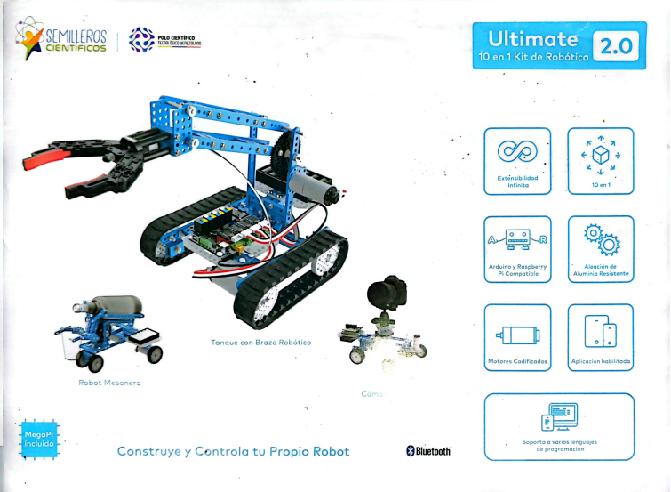 KIT ULTIMATE 2.0 MANUAL ROBOTS